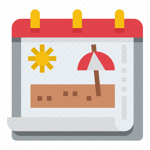 Vacation, holiday, travel, calendar, schedule, date, time icon - Download on Iconfinder