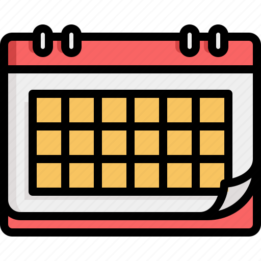 Calendar, date, schedule, day, event, time, month icon - Download on Iconfinder