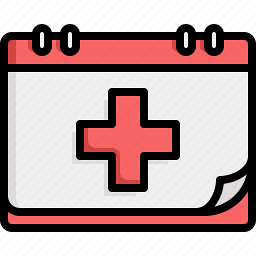 Hospital, medical, calendar, date, medicine, health, healthcare icon - Download on Iconfinder
