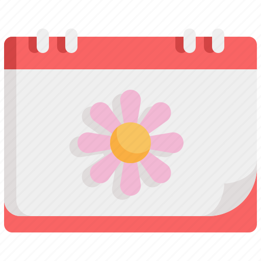 Spring, springtime, calendar, date, season, schedule, event icon - Download on Iconfinder