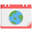 world, global, calendar, date, earth, day, schedule