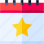 calendar, schedule, time, and, date, event, star 