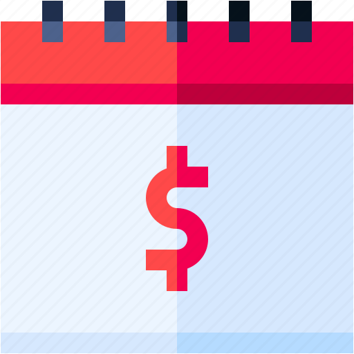 Calendar, schedule, time, and, date, dollar, currency icon - Download on Iconfinder
