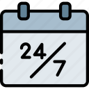 calendar, hour, date, schedule, plan, support, help 