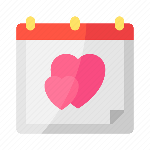 Love, wedding, date, calendar, romantic, schedule icon - Download on Iconfinder