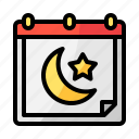 calendar, ramadan, muslim, islam, culture