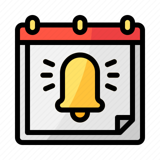 Notification, bell, reminder, calendar, schedule icon - Download on Iconfinder