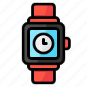 smartwatch, digital, watch, wristwatch, clock
