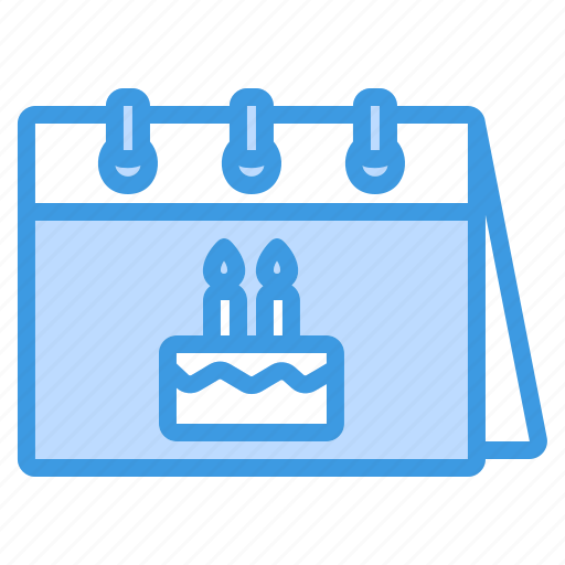 Birth, birthday, cake, calendar, celebration, date, party icon - Download on Iconfinder