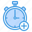 add, clock, new, stopwatch, time, timer, watch 