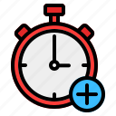 add, clock, new, stopwatch, time, timer, watch