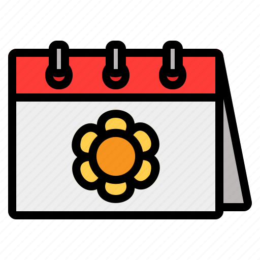 Calendar, date, schedule, spring, spring mont, spring time, weather icon - Download on Iconfinder