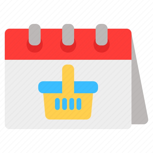 Calendar, cart, date, ecommerce, schedule, shop, shopping icon - Download on Iconfinder