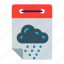 calendar, climate, cloud, rainy day, weather 