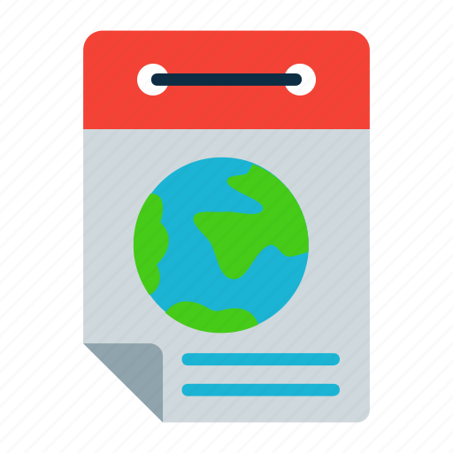 Calendar, earth care, earth day, ecology, event, global day icon - Download on Iconfinder