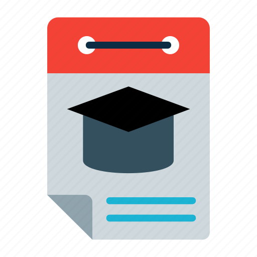 Calendar, day, event, passing, scholarship, school day icon - Download on Iconfinder