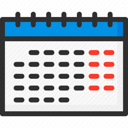 Calendar, date, day, month, planner, week icon - Download on Iconfinder
