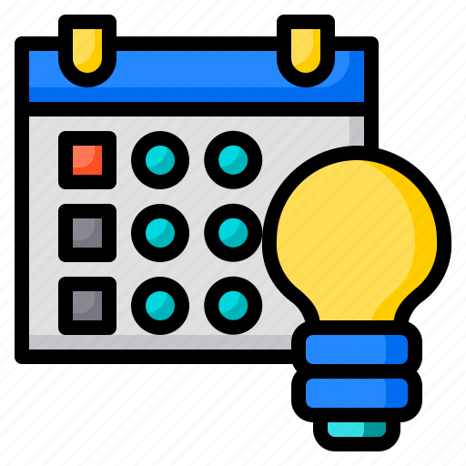 Idea, schedule, reminder, agenda, calendar, date icon - Download on Iconfinder