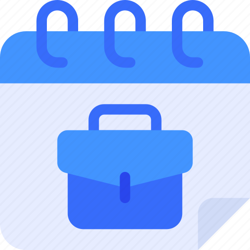 Calendar, briefcase, schedule, business, work icon - Download on Iconfinder