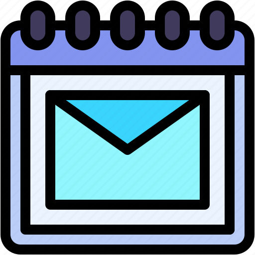 Calendar, date, and, time, latter, email, message icon - Download on Iconfinder