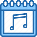 music, calendar, time, and, date, musical, note, song