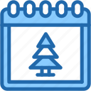christmas, calendar, time, and, date, tree, wood