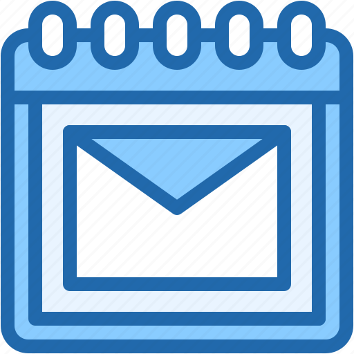 Calendar, date, and, time, latter, email, message icon - Download on Iconfinder