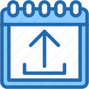 upload, calendar, time, and, date, share, event