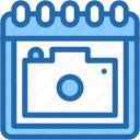 camera, calendar, time, and, date, photo, picture