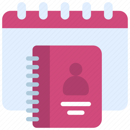 Calendar, contacts, shedules, dates icon - Download on Iconfinder