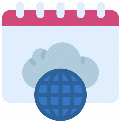 Cloud, calendar, shedules, dates icon - Download on Iconfinder