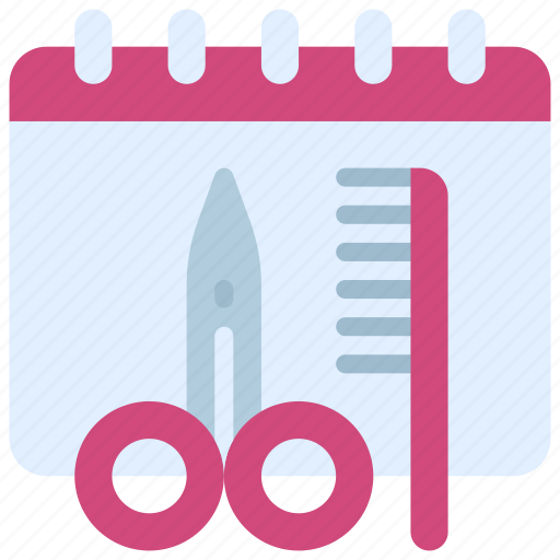 Hair, cut, date, shedules, dates icon - Download on Iconfinder