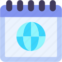 global, calendar, time, and, date, schedule, event