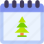 christmas, calendar, time, and, date, tree, wood 