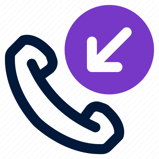 Incoming, call, dial, phone, connection icon - Download on Iconfinder