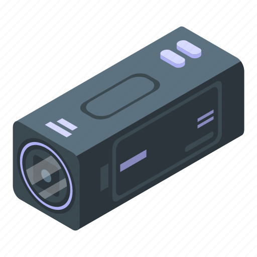 Camcorder, isometric icon - Download on Iconfinder