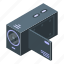 home, camcorder, isometric 