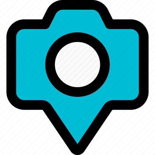 Camera, pin, photo, map icon - Download on Iconfinder