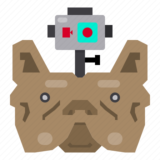 Action, camera, dog, gopro, technology icon - Download on Iconfinder