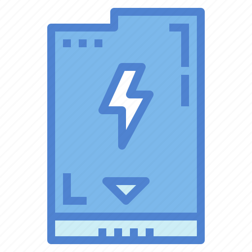 Battery, charger, electronics, technology icon - Download on Iconfinder