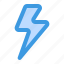 flash, electric, element, energy, lightning, thunder, power 
