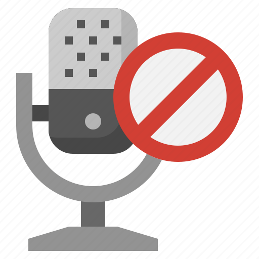 Microphone, disable, slash, off, record, voice, call icon - Download on Iconfinder