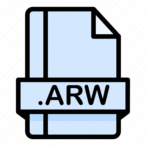 Arw, file, file extension, file format, file type icon - Download on Iconfinder