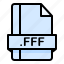 fff, file, file extension, file format, file type 