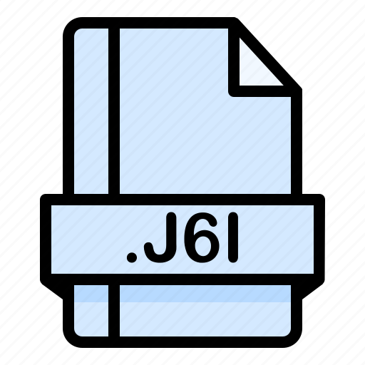 File, file extension, file format, file type, j6i icon - Download on Iconfinder