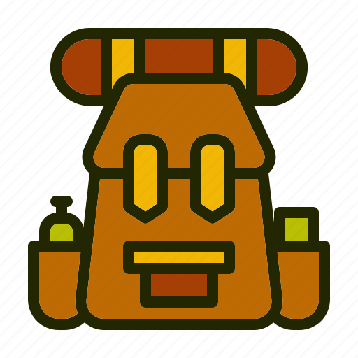 Adventure, backpack, bag, camp, nature icon - Download on Iconfinder