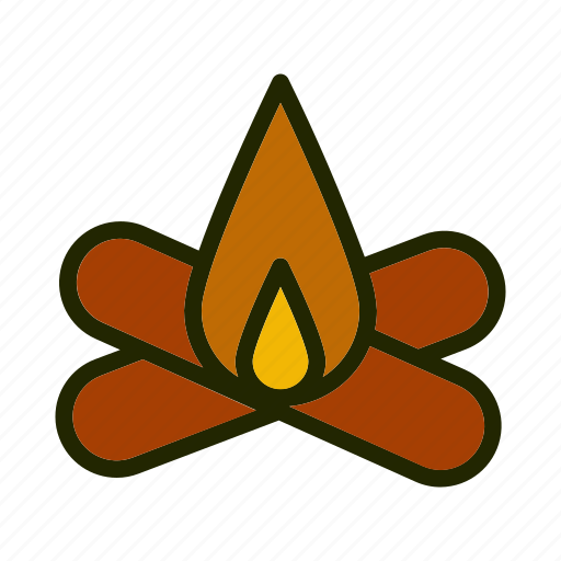 Adventure, bonfire, camp, fire, nature icon - Download on Iconfinder