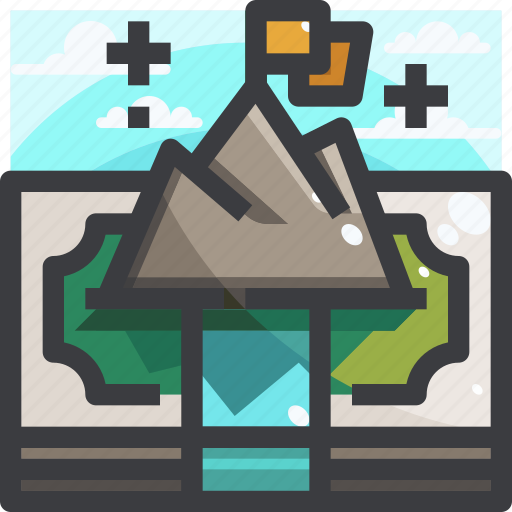 Camping, equipment, money, trip icon - Download on Iconfinder