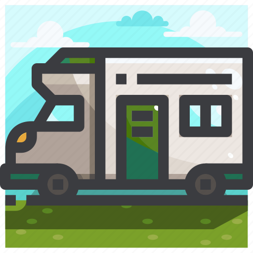 Camping, car, equipment, home, van icon - Download on Iconfinder