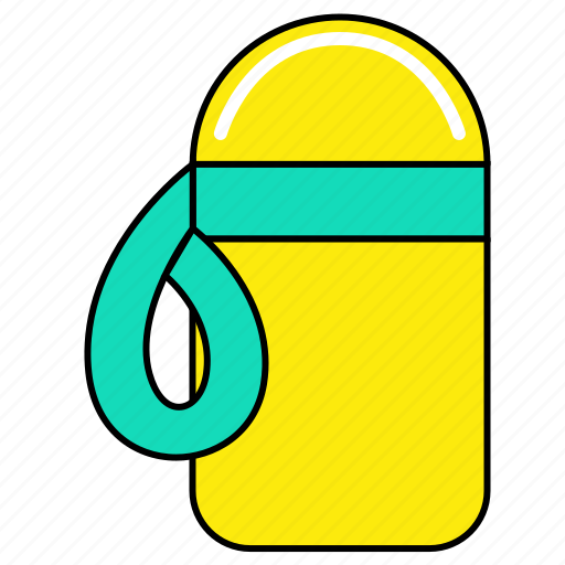 Adventure, camp, camping, hot, nature, water, water container icon - Download on Iconfinder